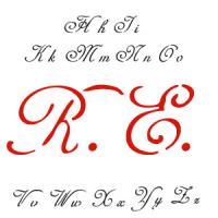 [스텐실도안]알파벳(HJ2601-5)