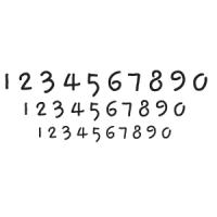 [스텐실도안]산돌광수(숫자)