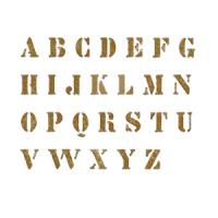 [스텐실 도안]aj-4007