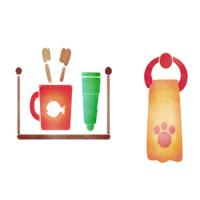 [스텐실 도안]HJ-2041