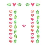 [스텐실 도안]HJ-3012