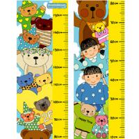 [MK]키재기스티커(베어돌훼밀리/150cm)