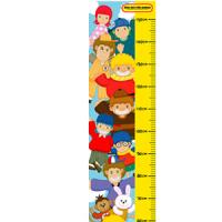 [MK]키재기스티커(리키와꾸러기들/150cm)