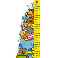 [MK]키재기스티커(엘리와친구들/130cm)