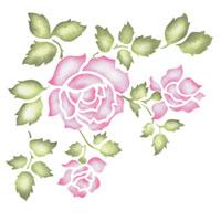 [스텐실도안] 장미 (WJ-2007)-소