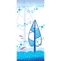 [현관문꾸미기]파란나무