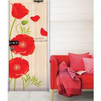 [현관문꾸미기] KDB617-양귀비꽃