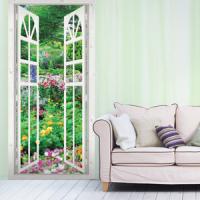 [HP] P42 출입문-꽃공원 (점착식)