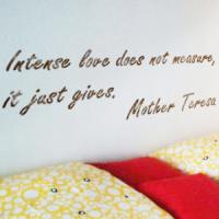 [벽화스텐실도안] 명언(테레사) RJ-1205