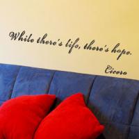 [벽화스텐실도안] 명언(키케로) RJ-1001