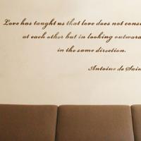 [벽화스텐실도안]명언(생텍쥐페리)RJ-1629