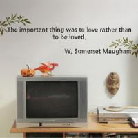 [벽화스텐실도안] 명언(서머셋) RJ-1625