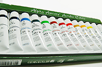 알파 아크릴 물감 20ml (13색셋트)