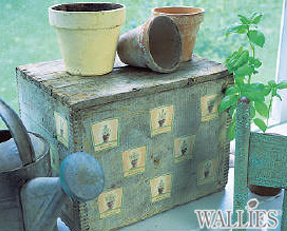 [월리스] 허브화분타일