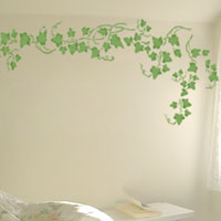 [벽화스텐실도안] 네츄럴아이비 셋트