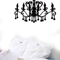 [DA] 6구 샹들리에 크리스탈