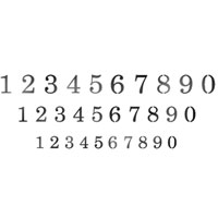 [스텐실도안] 숫자