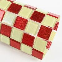 [DO] [모자이크타일]유리모자이크-B23.펄레드체스(1장)