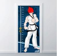 [MK] 현관문시트 _ 태권어벤져 키재기 2