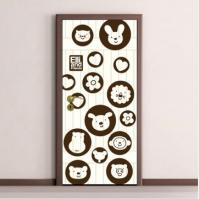 [MK]  현관문시트 _ 엘리와친구들 방긋웃어요