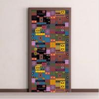 [MK] 현관문시트 _ 인디아 그라피티 Ver03