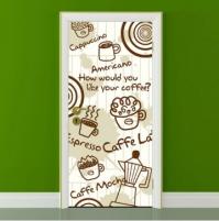 [MK] 현관문시트 _ 바리스타 커피