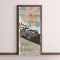 [MK]  현관문시트 _ Life is beautiful