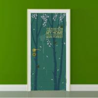 [MK]  현관문시트 _ Rain forest 1