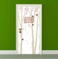 [MK]  현관문시트 _ Rain forest 2