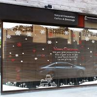 [MK] 눈 내리는 눈꽃마을(쇼윈도우)