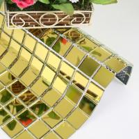 [DO] [모자이크타일]미러(거울)모자이크 골드/금경(1장)