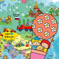 [MK]엘리와 친구들 세계지도 Ver.3