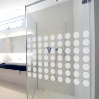 [HA] dc004-도트무늬 반투명유리 시트지