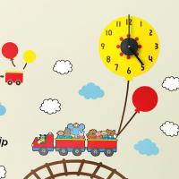 [MK] 디자인시계_엘리_신나는기차여행