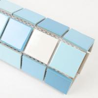 [DO] 자기질모자이크타일 - 화이트스카이믹스(48mm 유광) (박스22장)