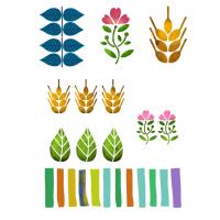 [스텐실 도안]AJ-5039