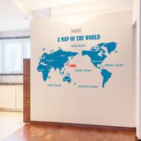 [HA] dk003-A MAP OF THE WORLD-Small