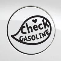 [JD] 주유구_체크 가솔린 말풍선