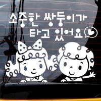 [JD] 소중한 쌍둥이가 타고 있어요