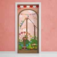 [MK] 현관문시트_신나는 원더랜드