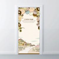 [MK] 현관문시트_커피빌리지