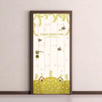 [MK] 현관문시트_행복을 주는나무