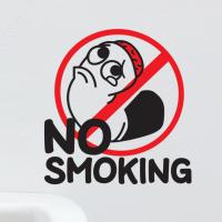 [MK] 금연스티커_훌쩍 훌쩍 금연구역