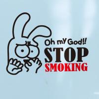 [MK] 금연스티커_Oh my god_금연구역