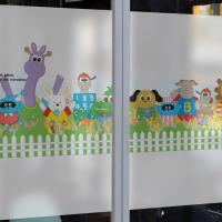 [MK] 칼라안개시트_울타리 넘어 동물친구들