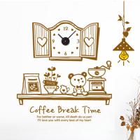 [JD] 무소음 무브먼트 CLOCK_커피 한잔의 여유