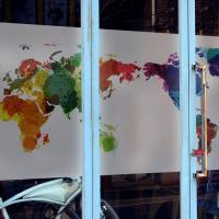 [MK] 칼라안개시트_세계지도