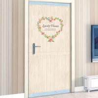 [JD] [현관문시트지] 하트 플라워 ver.1