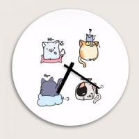 [SO][디자인 시계]해피캣 패밀리 #1