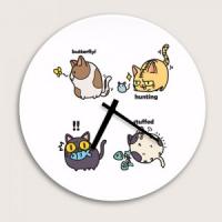 [SO][디자인 시계]해피캣 패밀리 #2